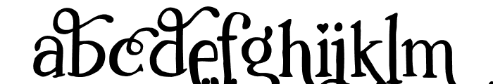Kidlit Alphabet 3 Font LOWERCASE