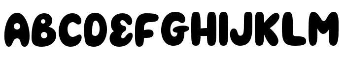 Kidmans-Regular Font UPPERCASE