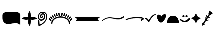 Kidmans-Regular Font LOWERCASE