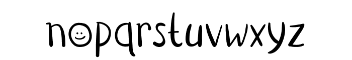 Kido Project Font LOWERCASE