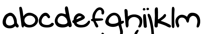 Kidplay Font LOWERCASE