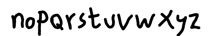 Kids 3+ Font LOWERCASE