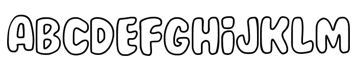 Kids Doodle Regular Font UPPERCASE