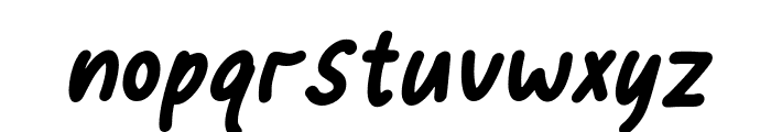 Kids Forester Italic Font LOWERCASE