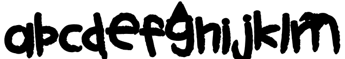 Kids Halloween Font LOWERCASE