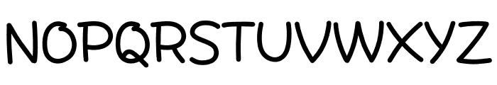Kids Handwritten Font UPPERCASE