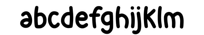 Kids Kind Font LOWERCASE