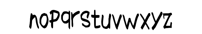 Kids Pen Regular Font LOWERCASE