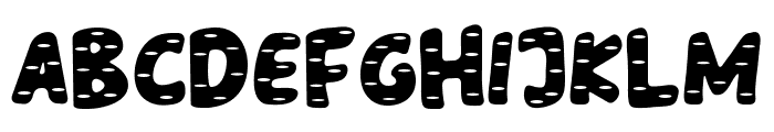 Kids Texture Font LOWERCASE