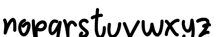 Kids Vibes Font LOWERCASE