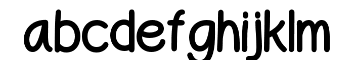 KidsAngel-Regular Font LOWERCASE