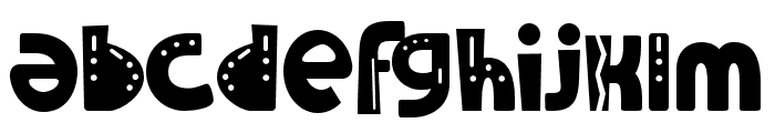 KidsPony-Regular Font LOWERCASE