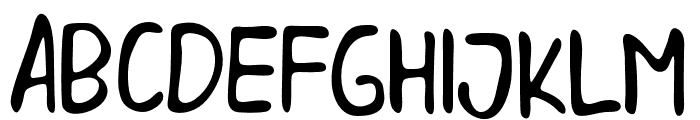 KidsScratch Font UPPERCASE