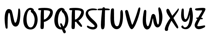 KidsStory-Regular Font UPPERCASE