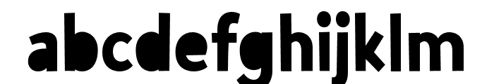 KidsUncutRegular Font LOWERCASE