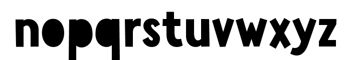 KidsUncutRegular Font LOWERCASE