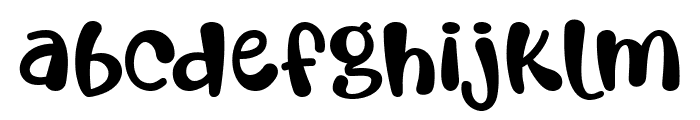 Kidsrock Font LOWERCASE