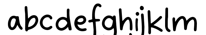 KidsterRegular Font LOWERCASE