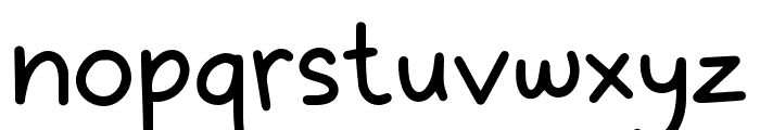 KidsterRegular Font LOWERCASE