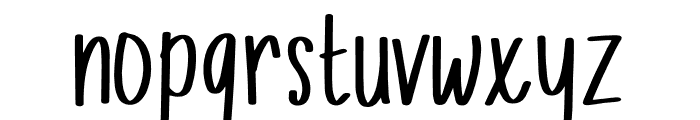 Kidswritten Font LOWERCASE