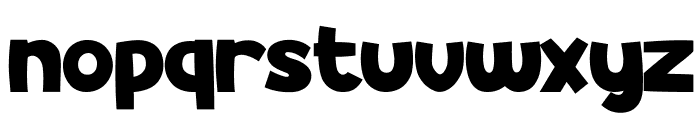 Kidtowny Font LOWERCASE