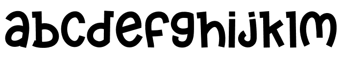Kidy Smile Font LOWERCASE