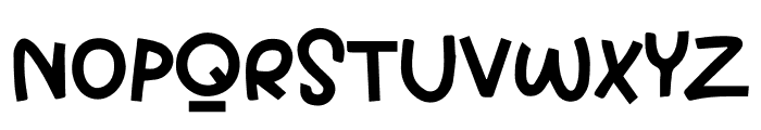 Kidzy Font UPPERCASE