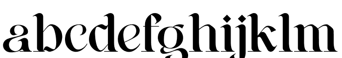 Kiffgel Font LOWERCASE