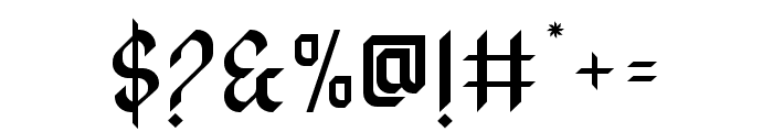 Kiladisk-Regular Font OTHER CHARS
