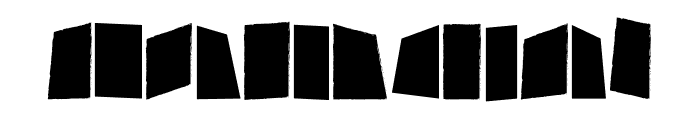 Killers Letter Font LOWERCASE