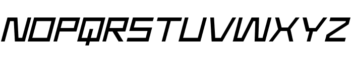 Kilomole-SemiBoldItalic Font UPPERCASE