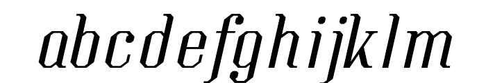 Kimbo-Italic Font LOWERCASE