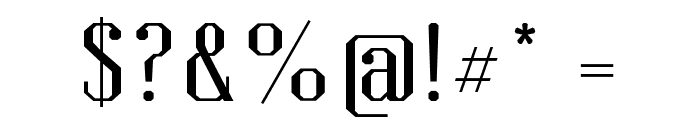 Kimbo-Regular Font OTHER CHARS
