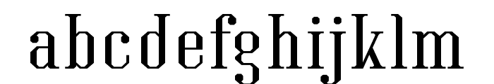 Kimbo-Regular Font LOWERCASE