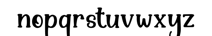 Kimiko Font LOWERCASE