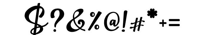 Kimilove Monogram Font OTHER CHARS