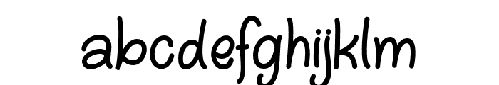 Kinantan-Regular Font LOWERCASE
