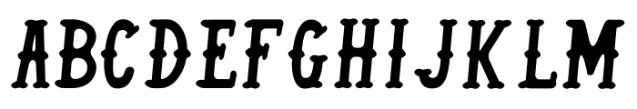 (Kind Of Rock) Font LOWERCASE