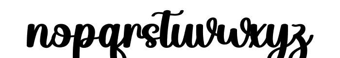 Kind Summer Font LOWERCASE