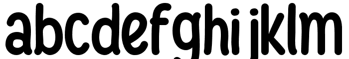 Kindegarten-Regular Font LOWERCASE