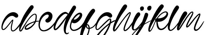 Kindelove Regular Font LOWERCASE