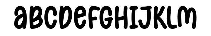 Kinder Country Font LOWERCASE