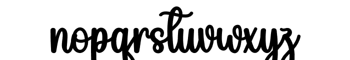 Kinder Cute Font LOWERCASE