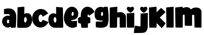 Kinder Grinch Font LOWERCASE