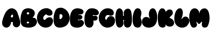 KinderBoys Font UPPERCASE