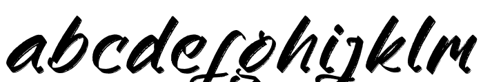 Kindmight Font LOWERCASE
