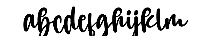 Kindstay Font LOWERCASE