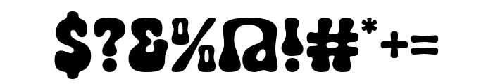 Kindy Retro Font OTHER CHARS