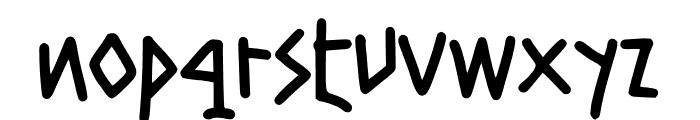 Kinema Font LOWERCASE