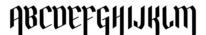 King House Font UPPERCASE